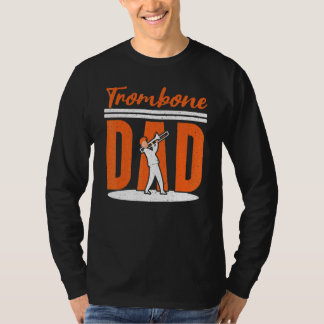 Camiseta Trombón de hombre Papá Trombonista Músico Instrume