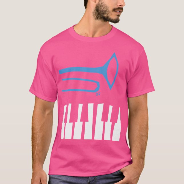 Camiseta Trombone And Piano (Anverso)