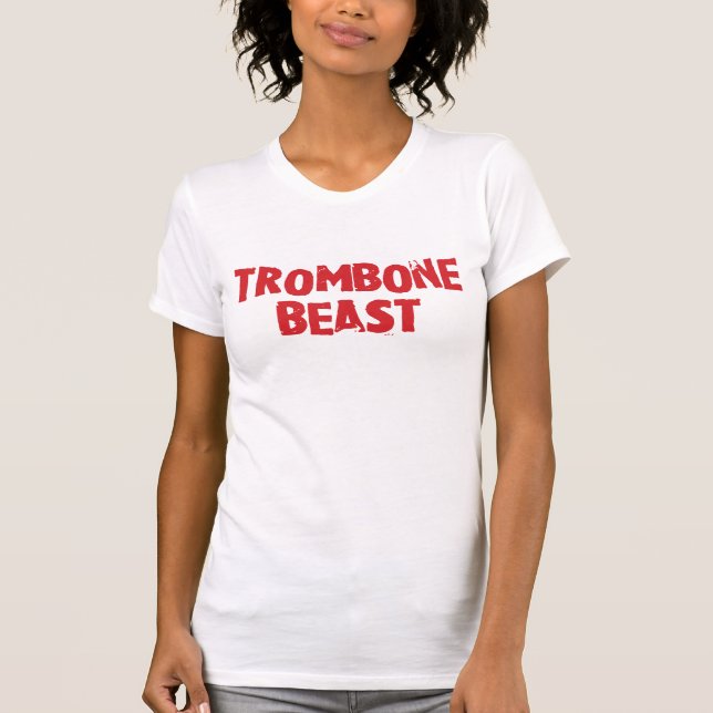 Camiseta Trombone Beast - Damas (Anverso)