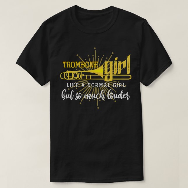 Camiseta Trombone chica (Diseño del anverso)
