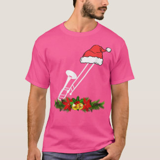Camiseta Trombone Christmas Pajamas Music Instrument