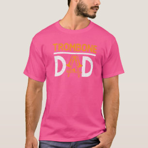 Camiseta Trombone Dad Música Instrumental Músico Padres D