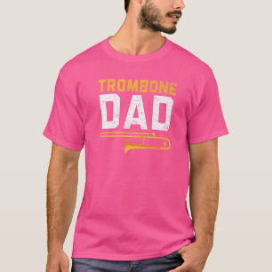 Camiseta Trombone Dad Música Instrumental Músico Padres D