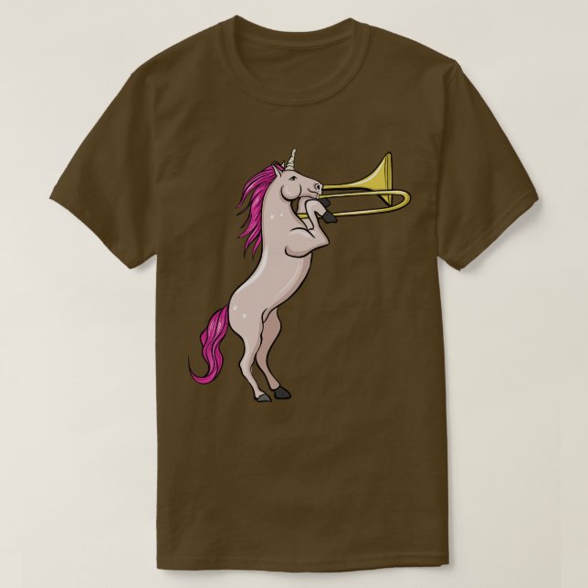 Camiseta Trombone de Unicorn (Diseño del anverso)