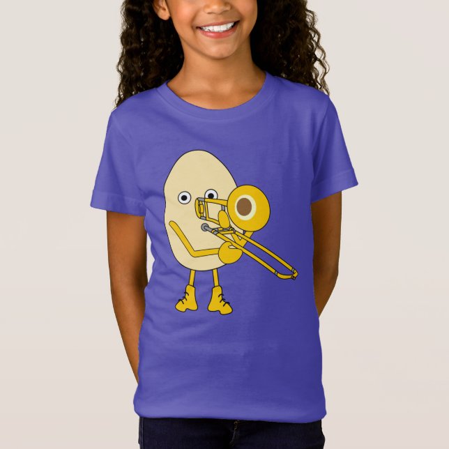 Camiseta Trombone Egghead (Anverso)