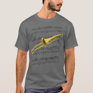Camiseta Trombone Player Trombonist Brass Color