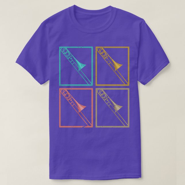 Camiseta Trombone retro (Diseño del anverso)