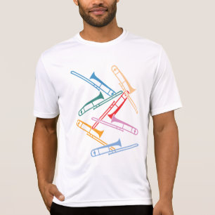 Camiseta Trombones coloridos