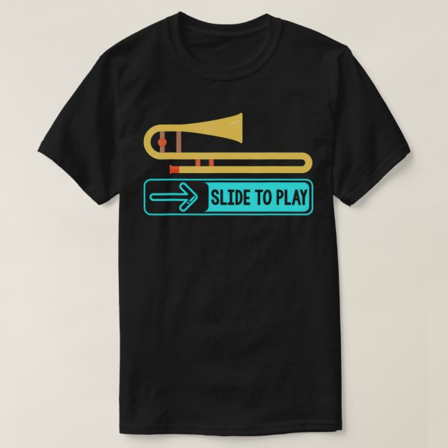 Camiseta Trombones trombónicos cortos trombones tromboemból (Diseño del anverso)