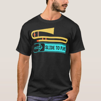 Camiseta Trombones trombónicos cortos trombones tromboemból