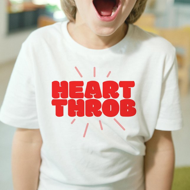 Camiseta Trombozo cardíaco - Niños Camisas de San Valentín  (Gifts for Kids,Valentine\u0027s Day Gifts, Graphic Tees, Family Valentines, Gifts for Boys, Son, Mom)