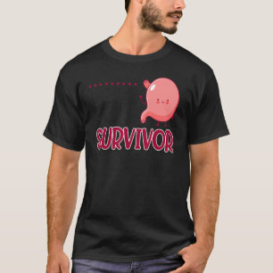 Camiseta Trommy Ache Survivor Stomachache Awareness Apparta