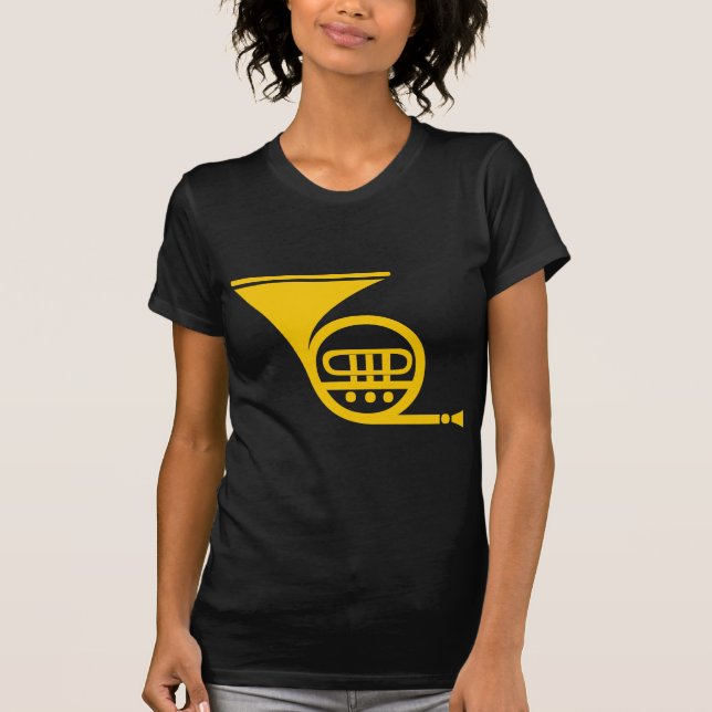 Camiseta Trompa - Ámbar (Anverso)
