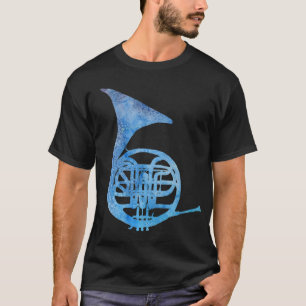 Camiseta Trompa azul eléctrica