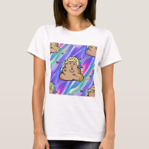 Camiseta trompa de volcado de holograma