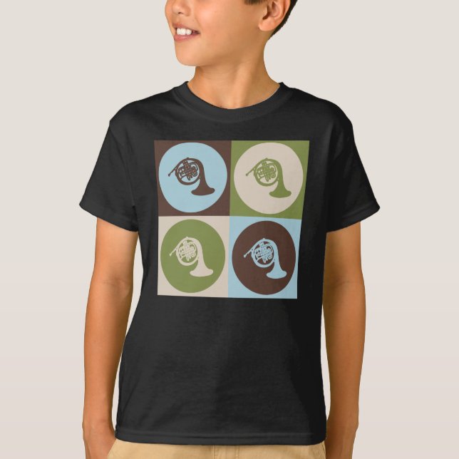 Camiseta Trompa del arte pop (Anverso)