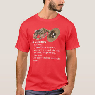 Camiseta Trompa - el instrumento musical más fresco en la