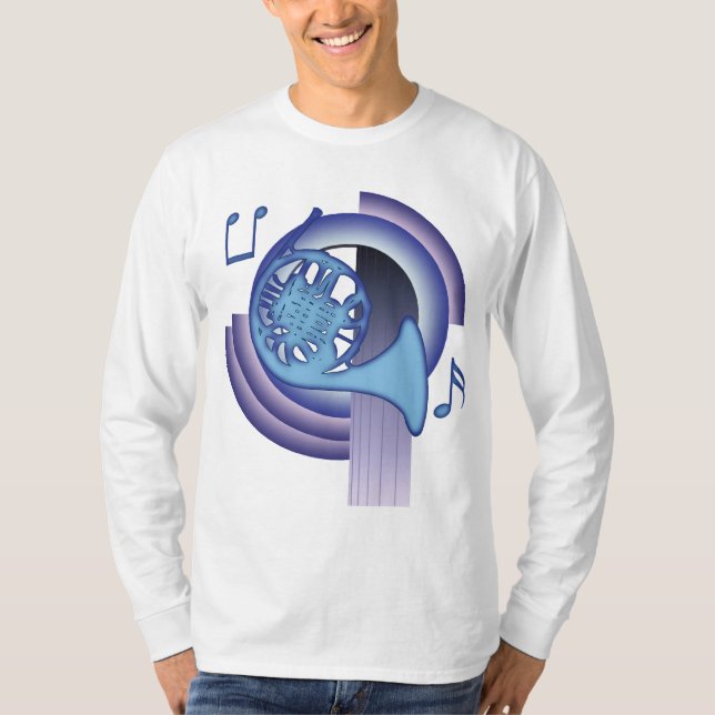Camiseta Trompa Francesa Deco2 (Anverso)