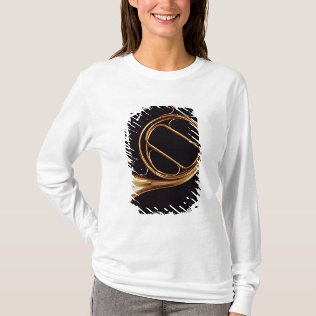 Camiseta Trompa, por Marcelo Auguste Raoux (Anverso)