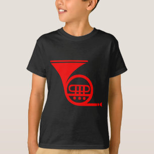Camiseta Trompa - Rojo
