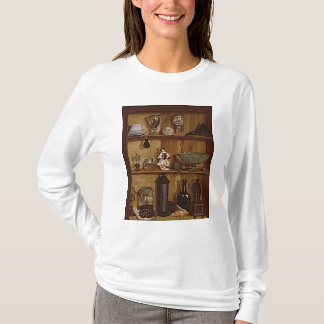 Camiseta Trompe - l ' oeil con una figurilla de Hércules (Anverso)