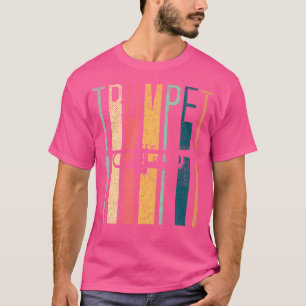 Camiseta Trompecabezas Vintage T - Trompeta retro vintage T