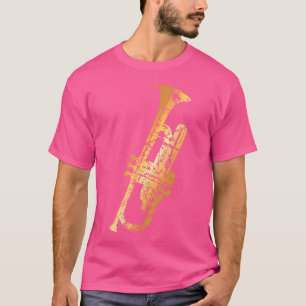 Camiseta Trompeta (Amarillo Vintage)