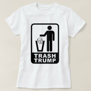 Camiseta trompeta de basura