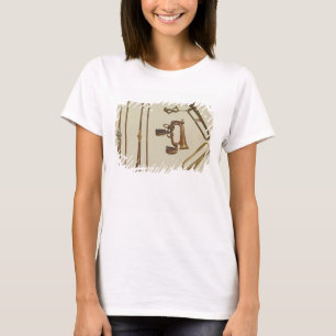 Camiseta Trompeta de caballería, un bugle, una trompeta dor
