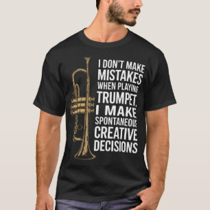 Camiseta Trompeta de jazz diseñada para banda de marcha de