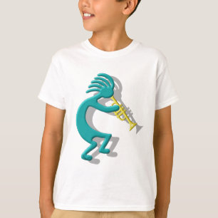 Camiseta Trompeta de Kokopelli