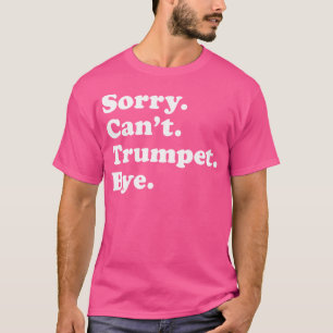 Camiseta Trompeta Graciosa Para Niños O Chicas