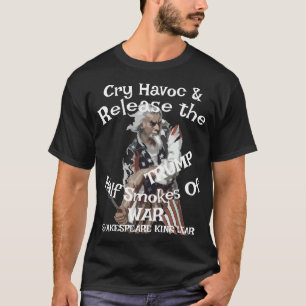 Camiseta Trompeta Grito Havoc Lanzamiento Medio Ahumados Gu