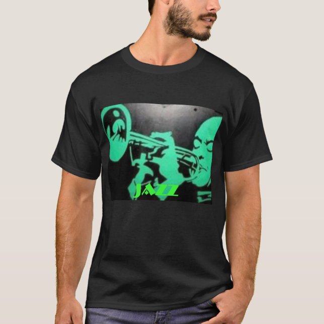 CAMISETA TROMPETA II DEL JAZZ (Anverso)