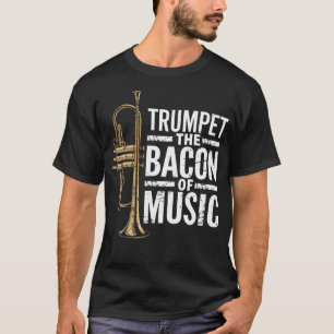 Camiseta Trompeta La Tocino De La Música Trompeta De Jazz T