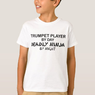 Camiseta Trompeta Ninja mortal por noche