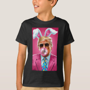 Camiseta Trompeta Soplando Chicle Político Republicano Este