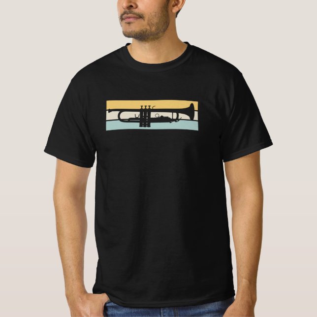 Camiseta Trompeta Vintage (Anverso)