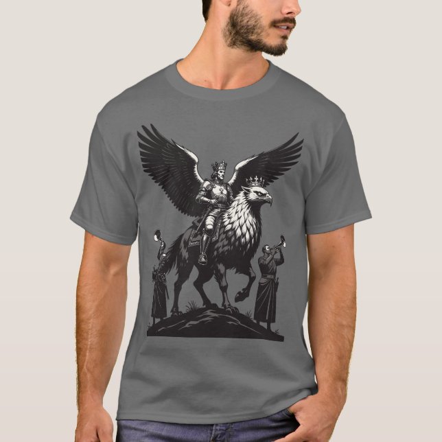 Camiseta Trompetas del Duque Infernal Murmuran (Anverso)