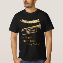 Camiseta Trompetista Humor Divertido Instrumento Musical