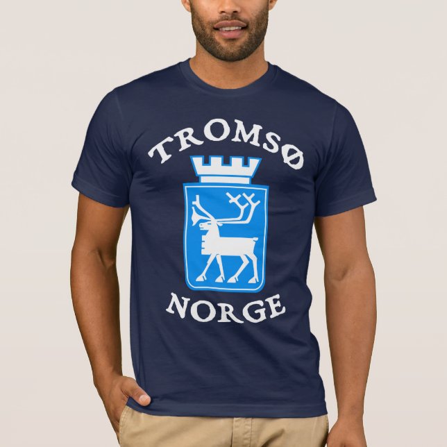 Camiseta Tromsø, Noruega (Norge) (Anverso)