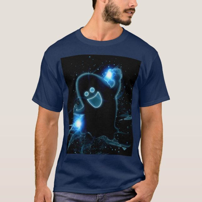 Camiseta Tron-esqe  Gabbie the Ghost  (Anverso)