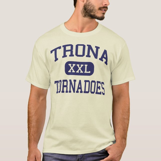 Camiseta Trona - tornados - High School secundaria - trona (Anverso)