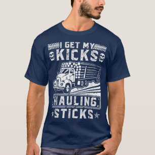 Camiseta Tronco de arrastre de troncos Trae mis Kicks Hauli