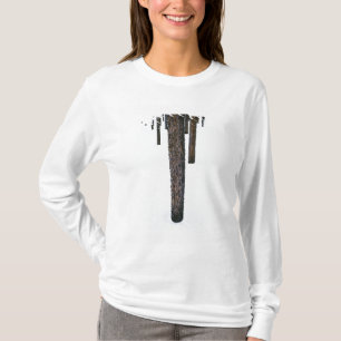 Camiseta Troncos de árbol en nieve