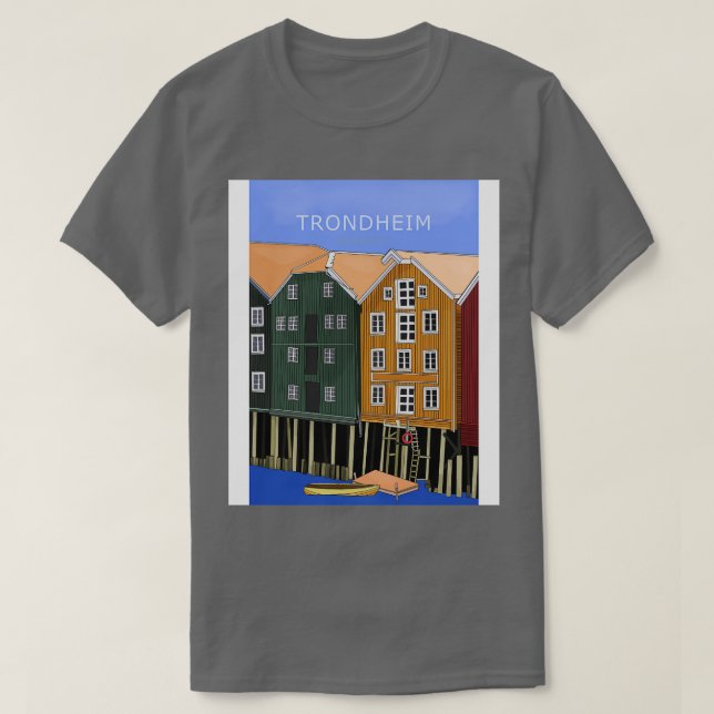 Camiseta Trondheim Trndelag Noruega 1 (Diseño del anverso)