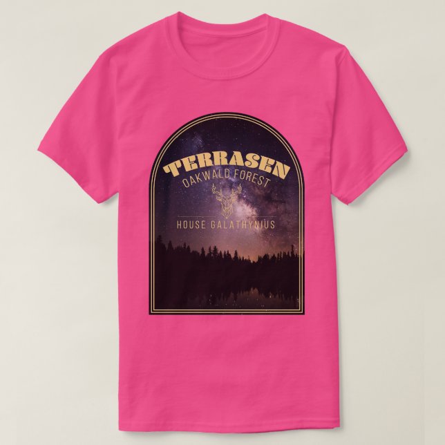 Camiseta Trono de Glass Terrasen 3 (Diseño del anverso)