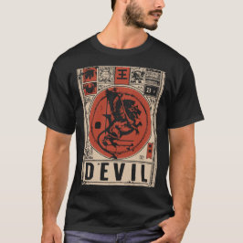 Camiseta Trono de Inferno - Rey Diablo en la ira de Ornate