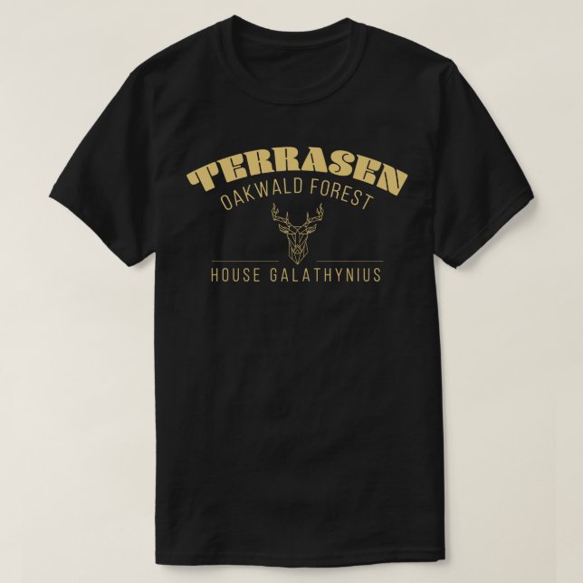 Camiseta Trono de Terrasen 4 de vidrio (Diseño del anverso)