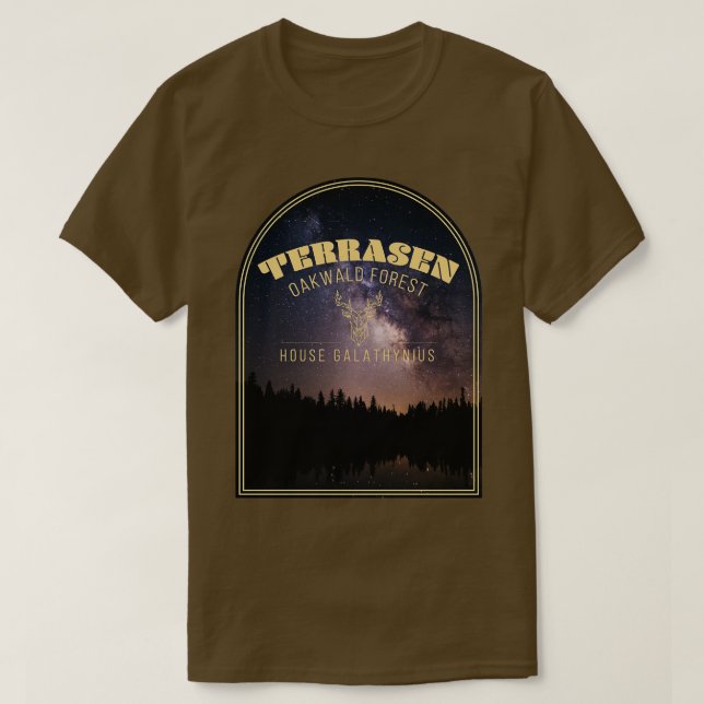 Camiseta Trono de Terrasen de Glass (Diseño del anverso)